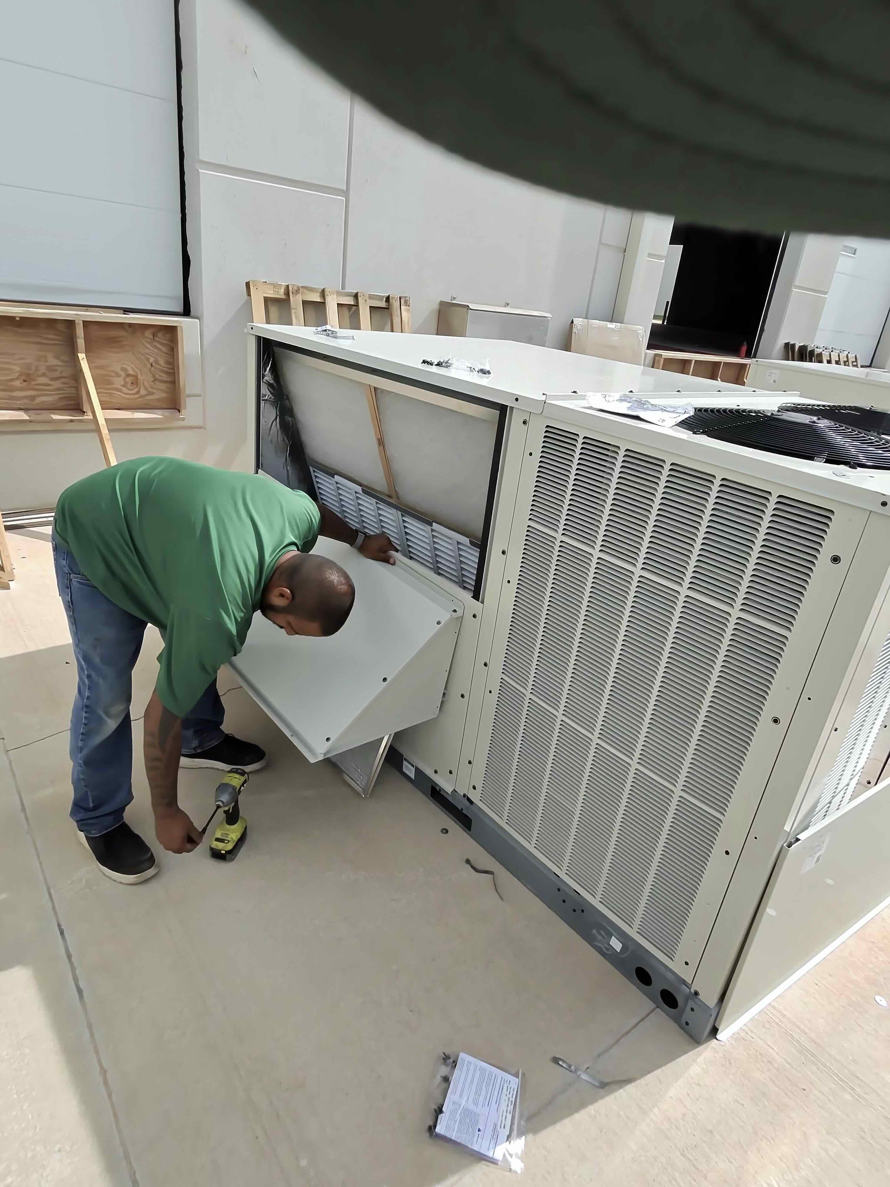 Direct Air ac repair in oklahoma city project